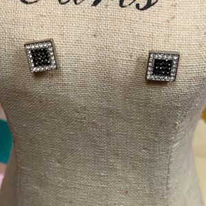 Sterling silver - real diamonds